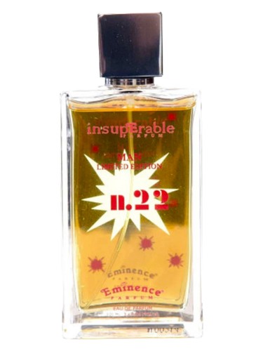 Frasco de Insuperable Man No. 22, de Eminence Parfums