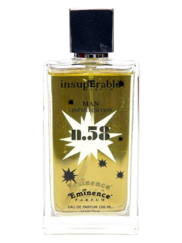 Frasco de Insuperable Man No. 58, de Eminence Parfums