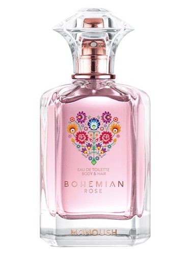 Frasco de Bohemian Rose, de Manoush