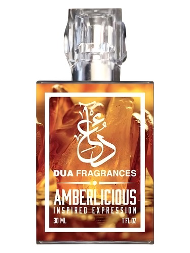 Frasco de Amberlicious — The Dua Brand