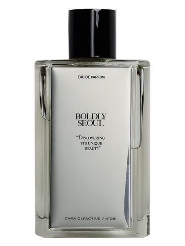 Frasco de Boldly Seoul, de Zara