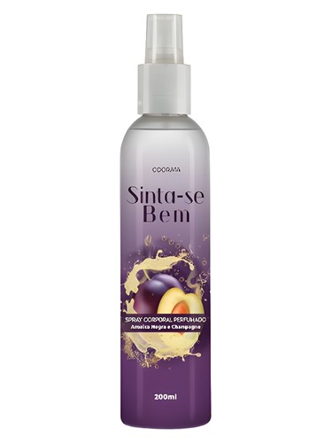 Frasco de Sinta-se Bem Ameixa Negra e Champagne — Odorata