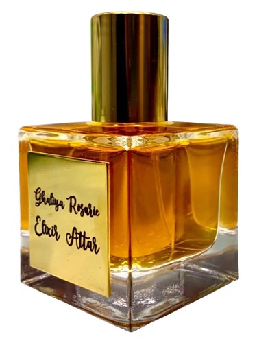 Frasco de Ghaliya Rosarie — Elixir Attar