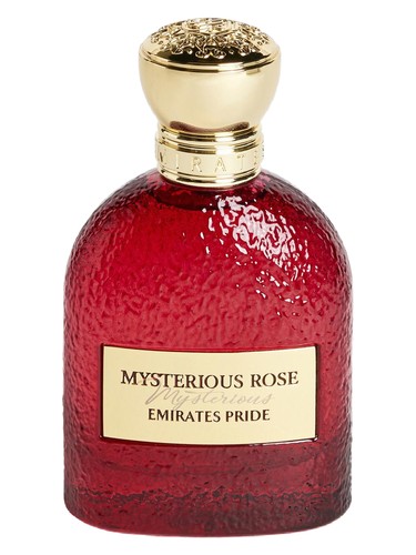 Frasco de Mysterious Rose — Emirates Pride Perfumes