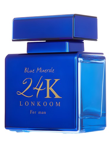Frasco de 24K Blue Minerale, de Lonkoom Parfum
