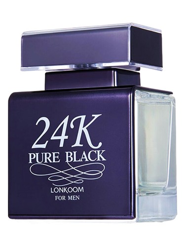 Frasco de 24K Pure Black, de Lonkoom Parfum