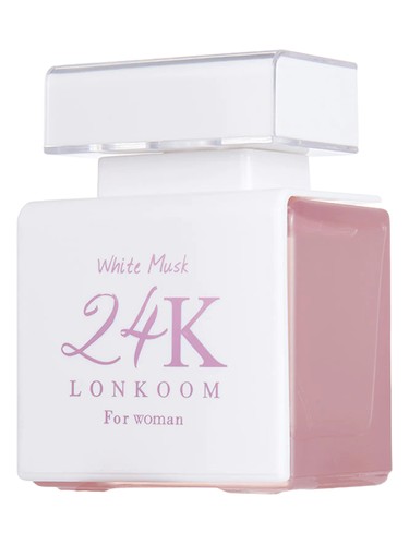 Frasco de 24K White Musk, de Lonkoom Parfum