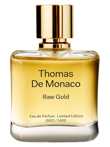 Frasco de Raw Gold, de Thomas de Monaco