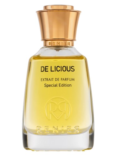 Frasco de De Licious, de Renier Perfumes