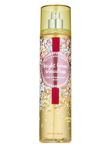 Frasco de Bright Lemon Snowdrop, de Bath & Body Works