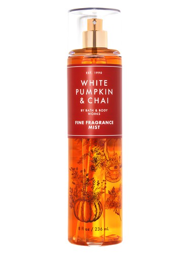 Frasco de White Pumpkin & Chai, de Bath & Body Works