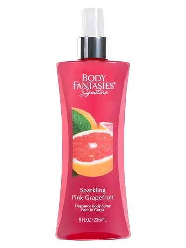 Frasco de Body Fantasies Signature Sparkling Pink Grapefruit, de Parfums de Coeur
