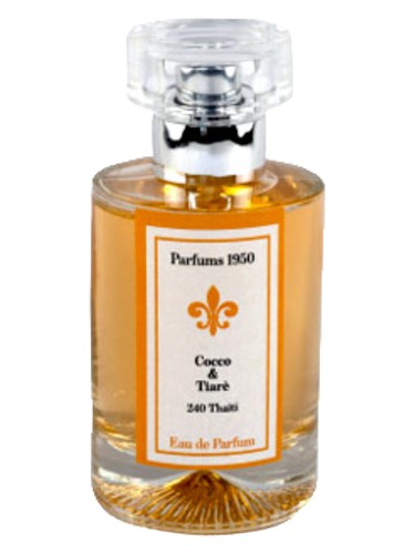 Frasco de Cocco Tiare 240 Thaiti, de Parfums Bombay 1950