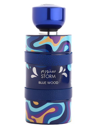 Frasco de Storm Blu Wood — Aldakheel Oud