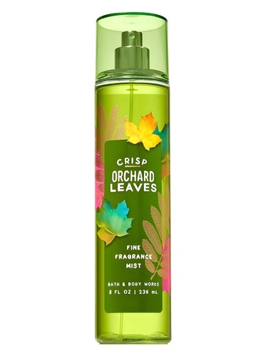 Frasco de Crisp Orchard Leaves, de Bath & Body Works