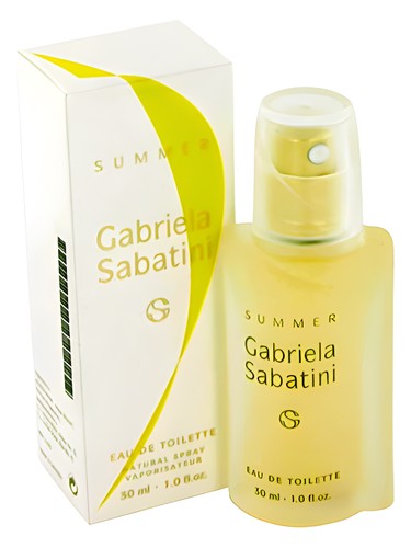 Frasco de Summer, de Gabriela Sabatini