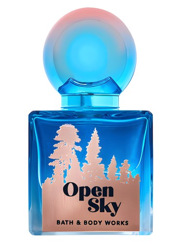 Frasco de Open Sky EdP, de Bath & Body Works