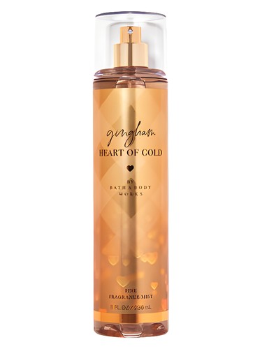 Frasco de Gingham Heart of Gold — Bath & Body Works
