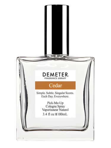 Frasco de Cedar, de Demeter Fragrance
