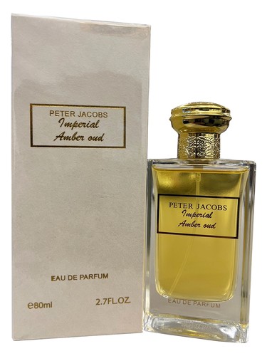 Frasco de Imperial Amber Oud, de Peter Jacobs