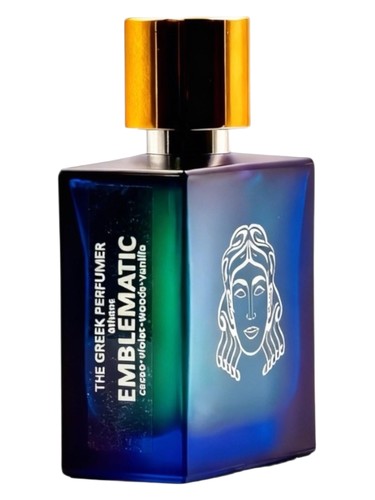 Frasco de EMBLEMATIC, de The Greek Perfumer