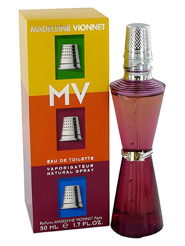 Frasco de MV, de Madeleine Vionnet