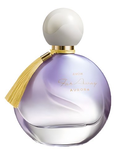 Frasco de Far Away Aurora, de Avon