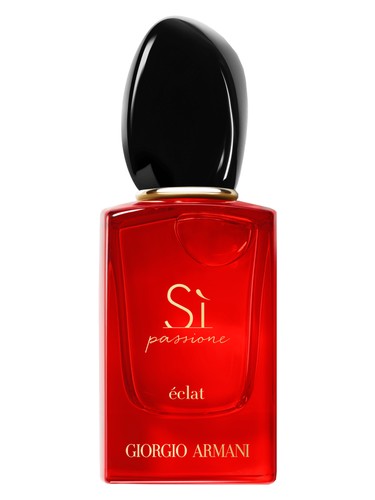 Frasco de Si Passione Eclat De Parfum, de Giorgio Armani