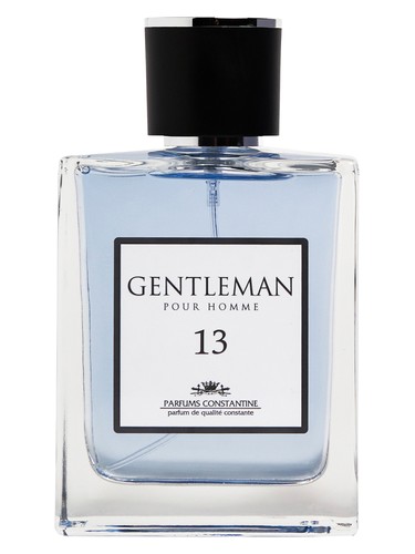 Frasco de Gentleman N. 13, de Parfums Constantine