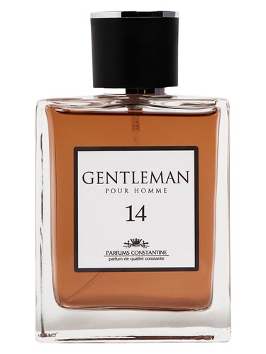 Frasco de Gentleman N. 14, de Parfums Constantine
