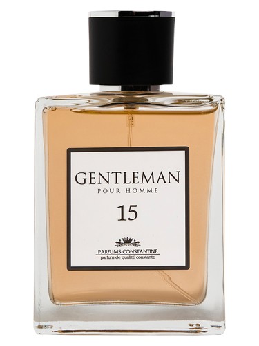 Frasco de Gentleman N. 15, de Parfums Constantine