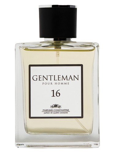 Frasco de Gentleman N. 16, de Parfums Constantine