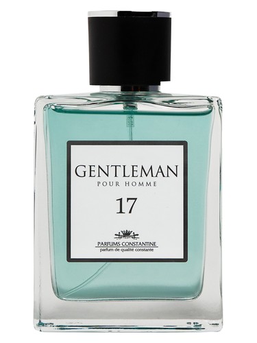 Frasco de Gentleman N. 17, de Parfums Constantine