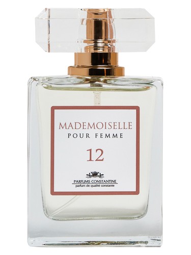 Frasco de Mademoiselle N. 12, de Parfums Constantine