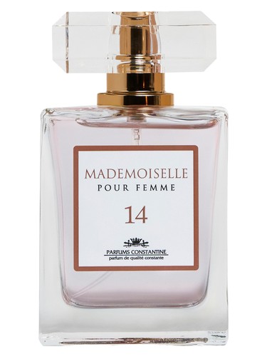 Frasco de Mademoiselle N. 14, de Parfums Constantine