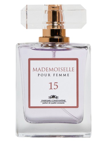 Frasco de Mademoiselle N. 15, de Parfums Constantine