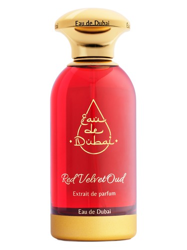 Frasco de Red velvet Oud, de Eau de Dubai