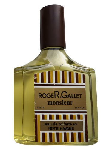 Frasco de Monsieur Note Havane, de Roger & Gallet