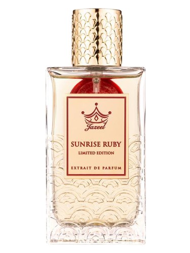 Frasco de Sunrise Ruby, de Jazeel