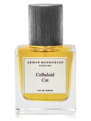 Frasco de Celluloid Cat, de Arman Manoukian Parfums