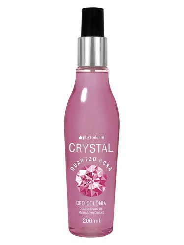 Frasco de Crystal Quartzo Rosa, de Phytoderm