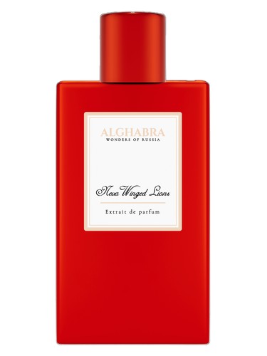 Frasco de Neva Winged Lions, de Alghabra Parfums
