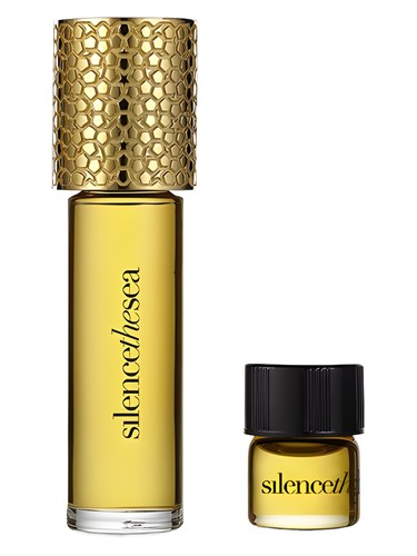 Frasco de Silence The Sea Oil, de Strangelove NYC