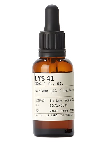 Frasco de Lys 41 Perfume Oil, de Le Labo
