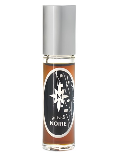 Frasco de Geisha Noire Roll-On Perfume Oil, de Aroma M