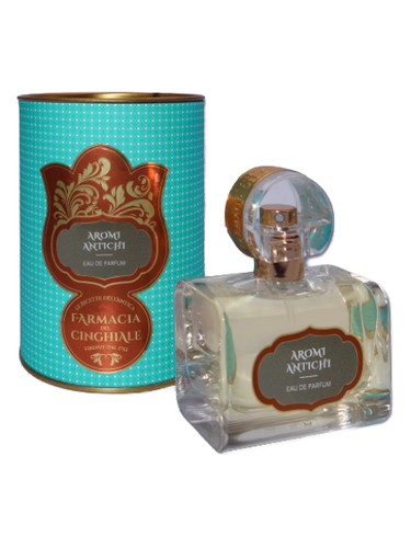 Frasco de Aromi Antichi, de Le Ricette dell'Antica Farmacia del Cinghiale