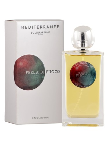 Frasco de Perla di Fuoco, de Eolie Parfums