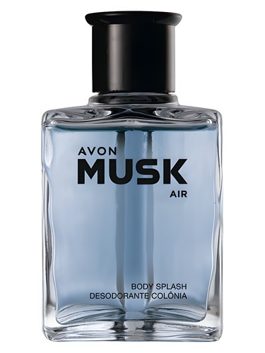 Frasco de Musk Air, de Avon