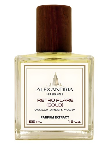 Frasco de Retro Flare (Gold), de Alexandria Fragrances