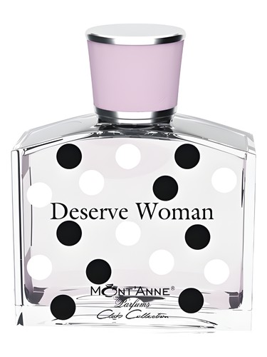 Frasco de Deserve Woman, de Mont’Anne Parfums